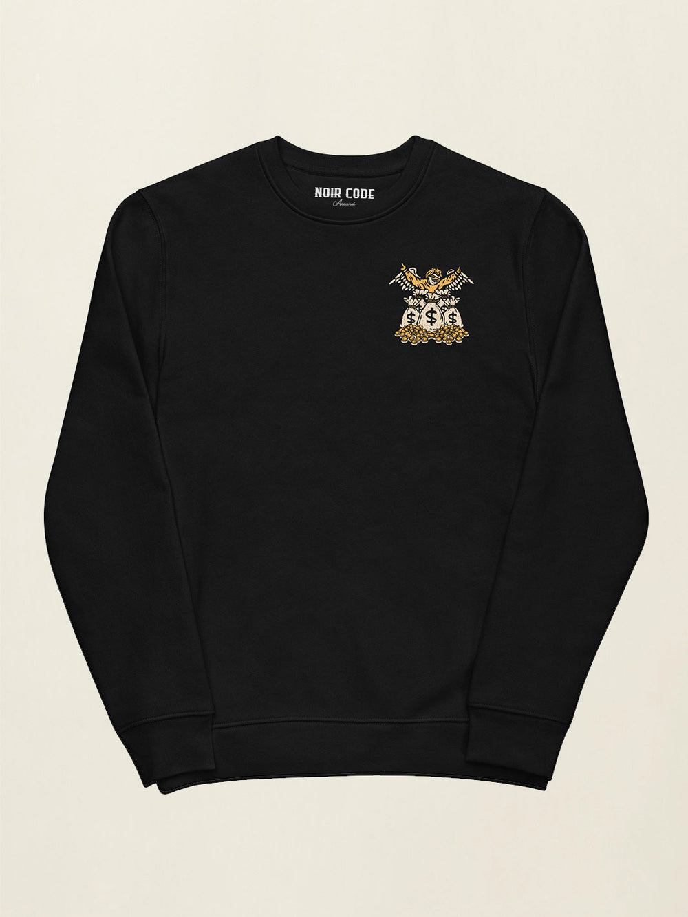 Sweater Crypto Club - Noir Code Apparel