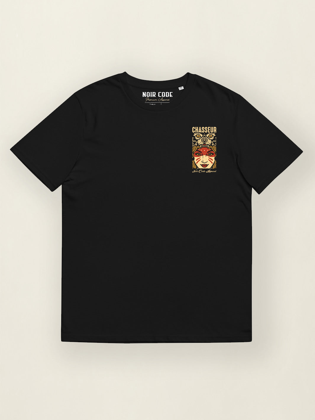 T-shirt Amicale des chasseurs de louves - Noir Code Apparel