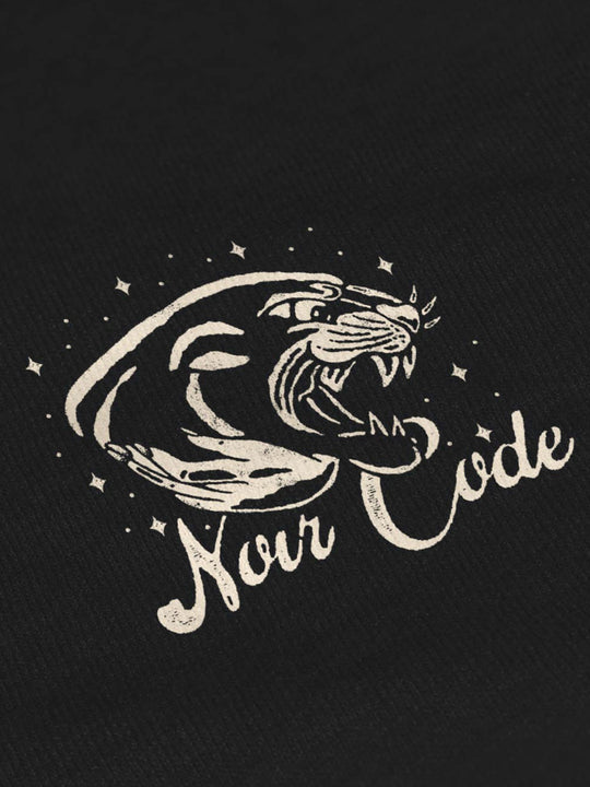 T-shirt Envers et contre tous - Noir Code Apparel