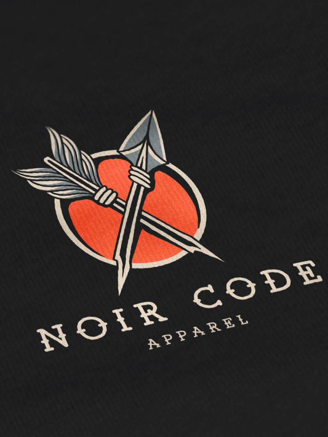 T-shirt Confiance Aveugle - Noir Code Apparel