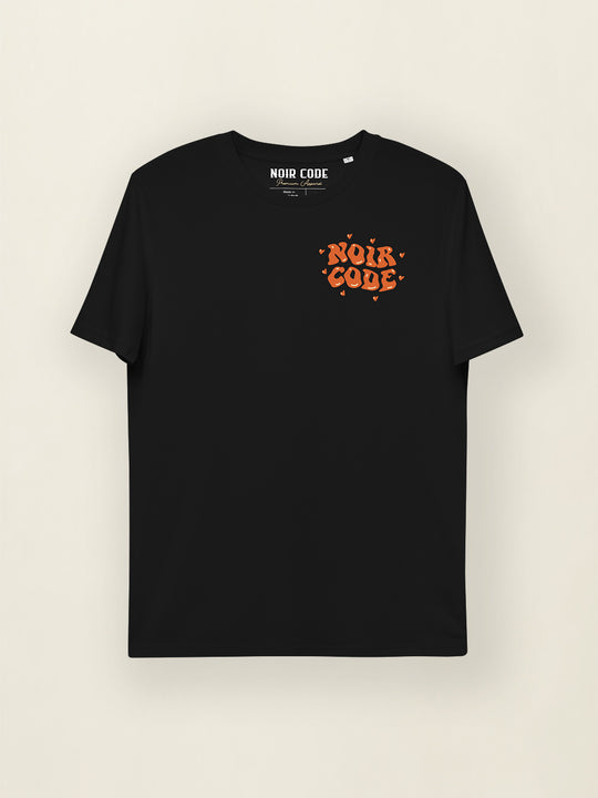 T-shirt Coup de foudre - Noir Code Apparel
