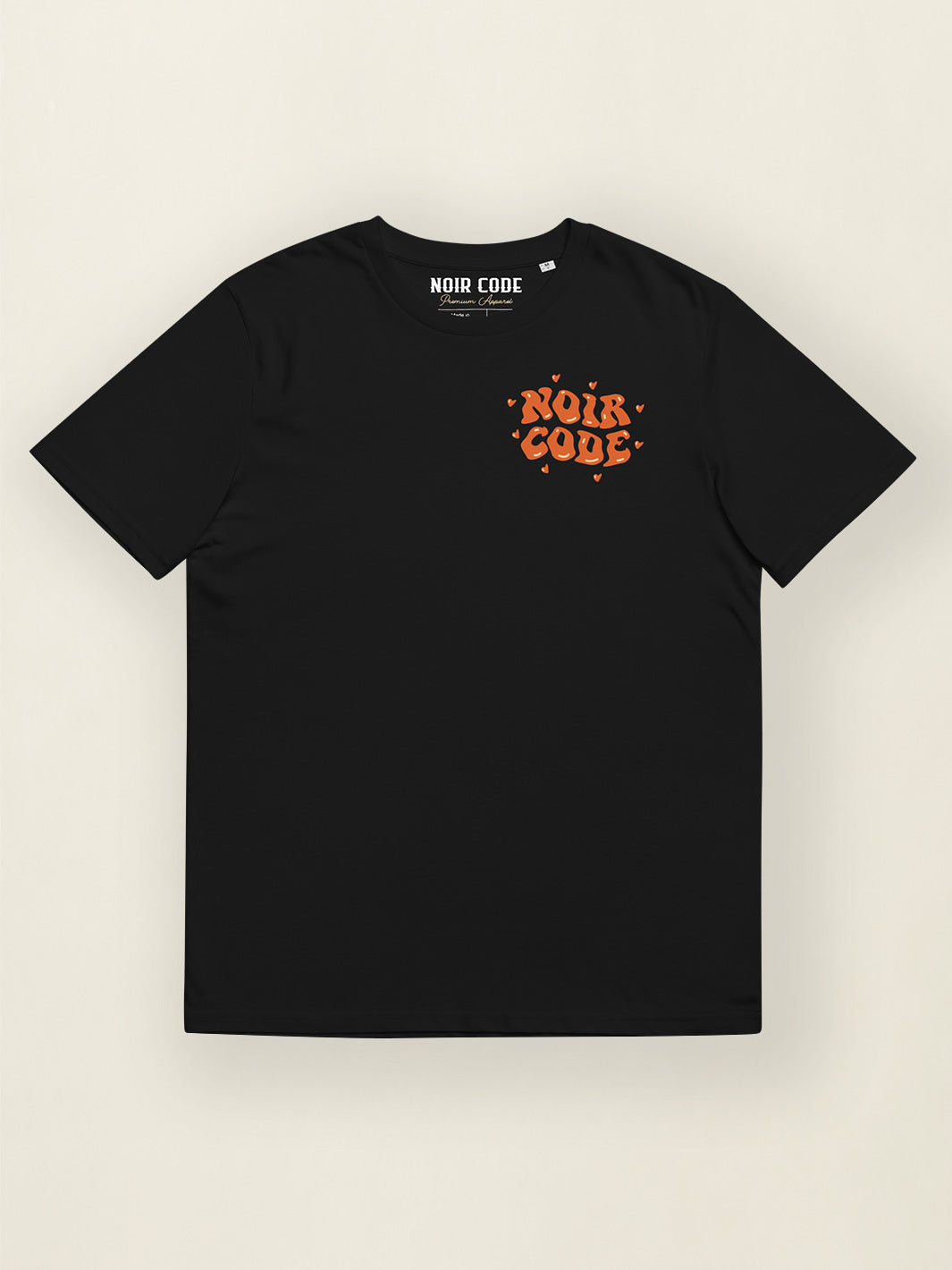 T-shirt Coup de foudre - Noir Code Apparel