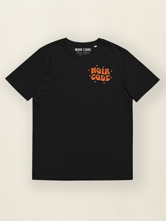 T-shirt Coup de foudre - Noir Code Apparel