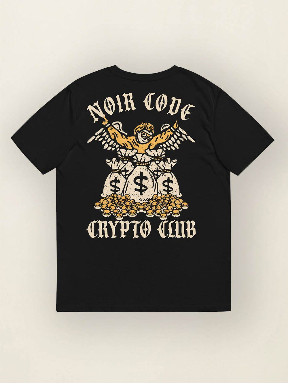T-shirt Crypto Club - Noir Code Apparel