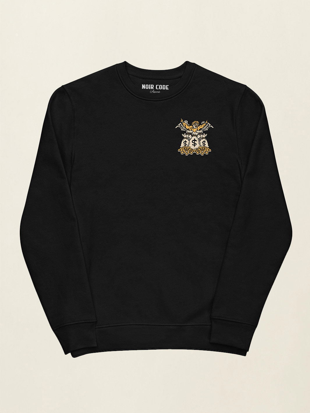 Sweater Crypto Club - Noir Code Apparel