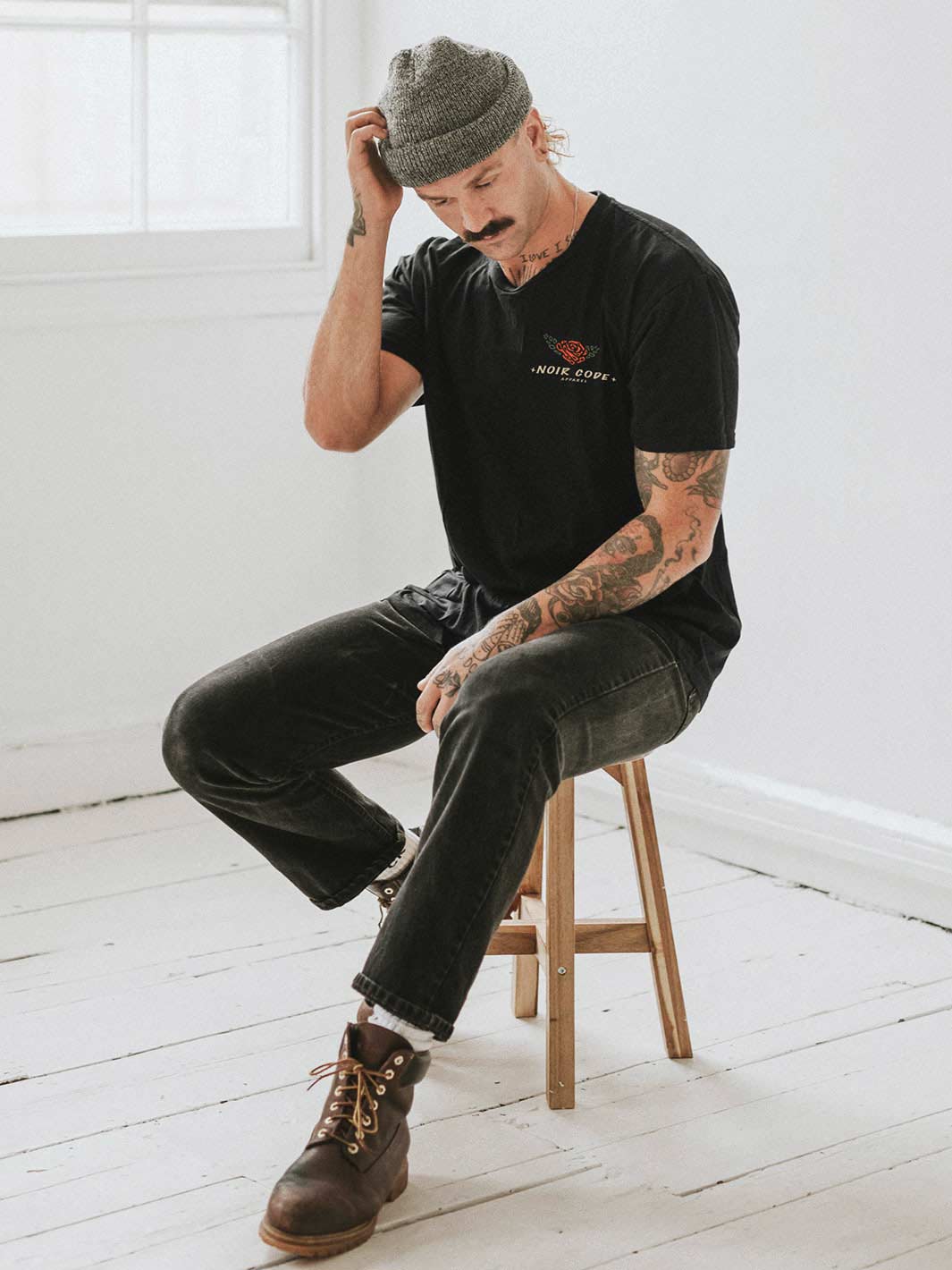 T-shirt Dangereuse Liaison - Noir Code Apparel