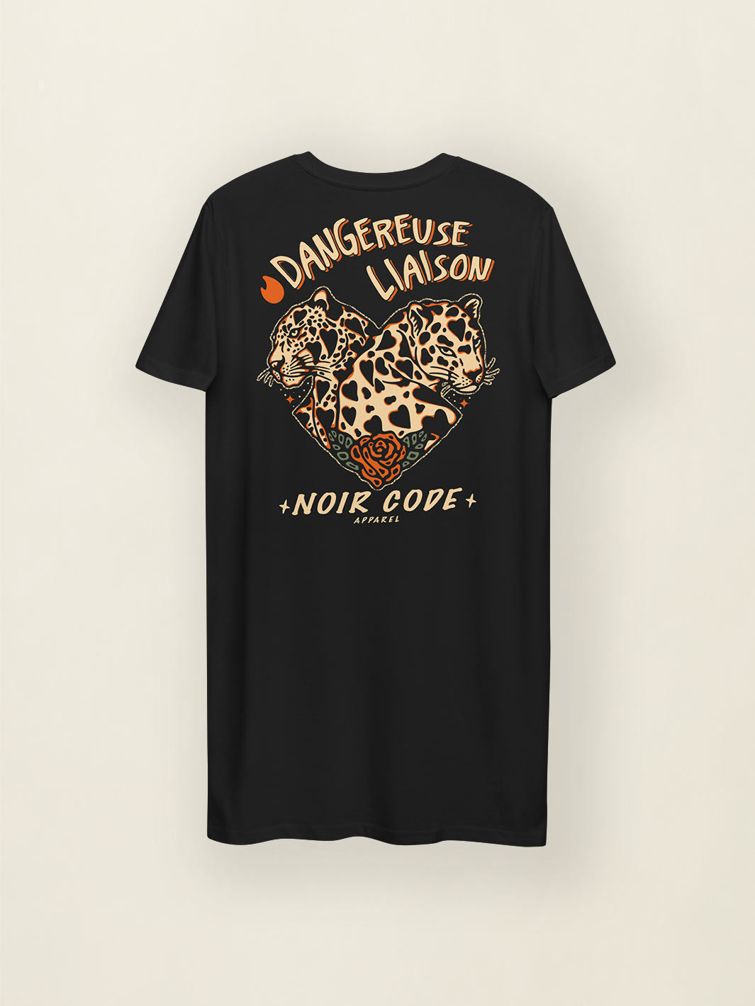 Robe Dangereuse Liaison - Noir Code Apparel