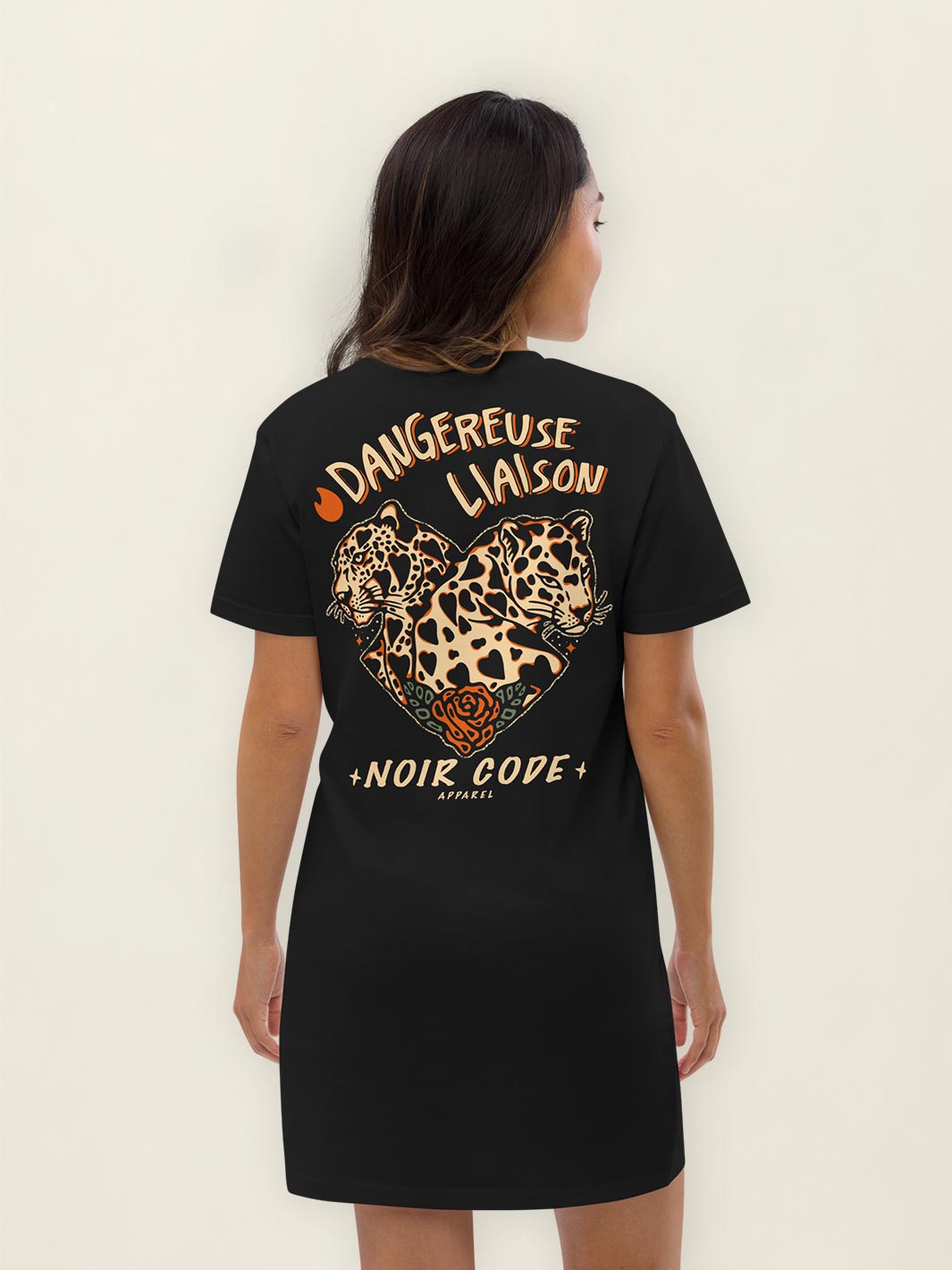 Robe Dangereuse Liaison - Noir Code Apparel