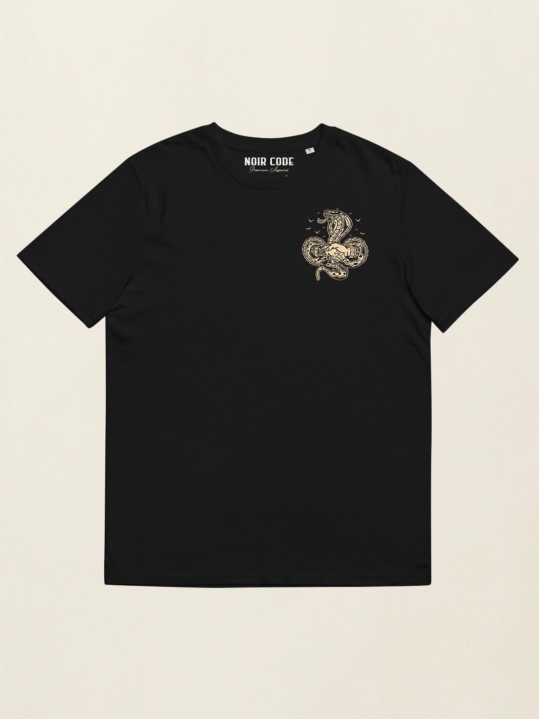 T-shirt Deal avec le Diable - Monochrome - Noir Code Apparel