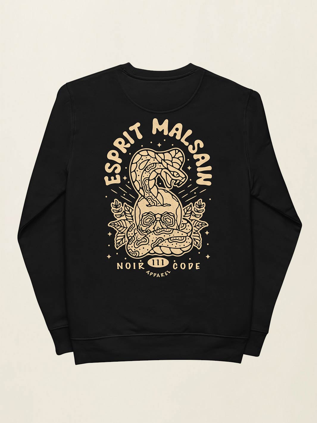 Sweater Esprit Malsain - Monochrome - Noir Code Apparel