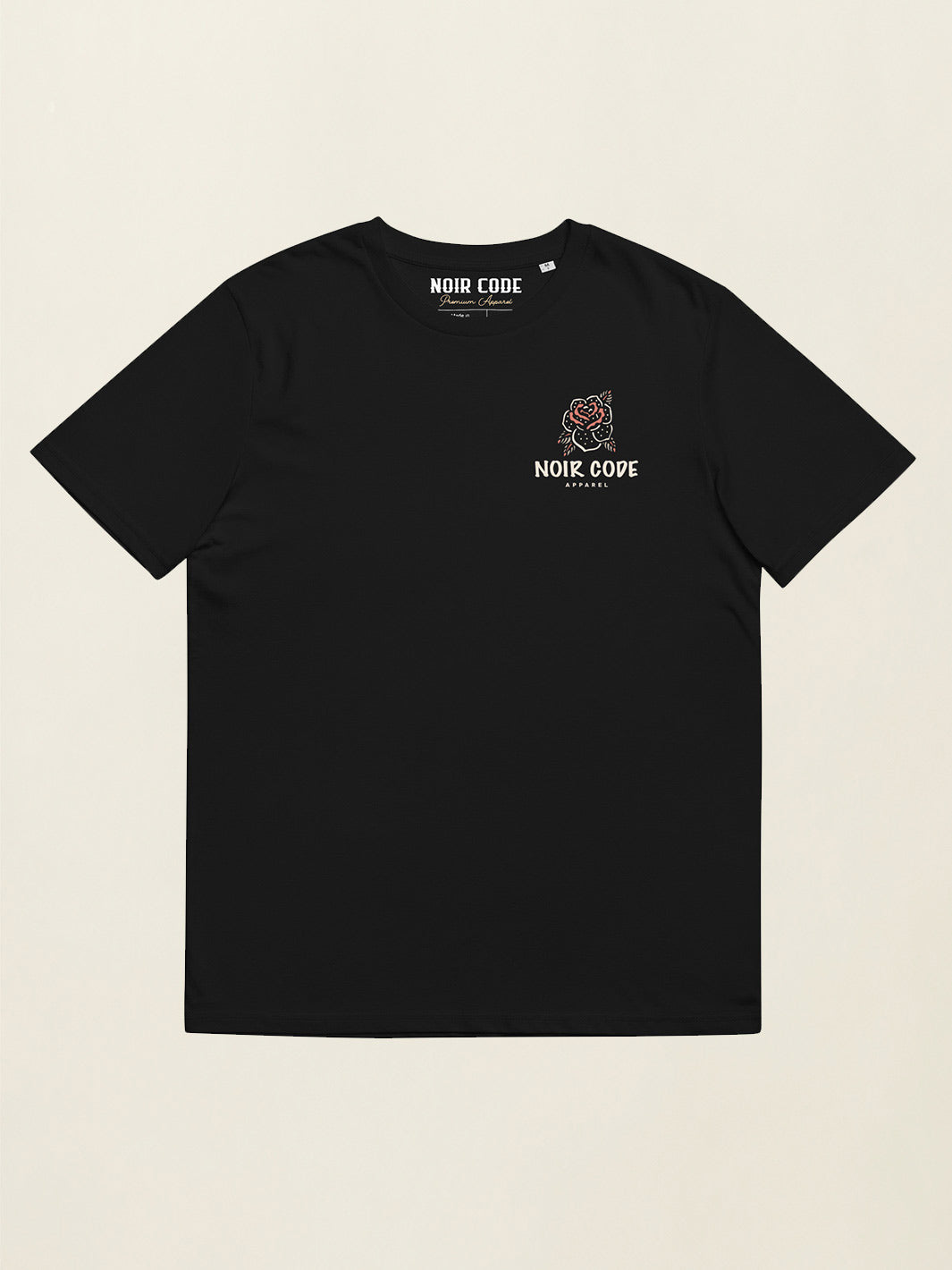 T-shirt Face Cachée - Noir Code Apparel