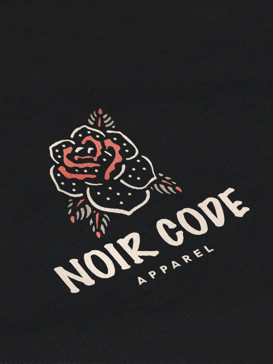 T-shirt Face Cachée - Noir Code Apparel