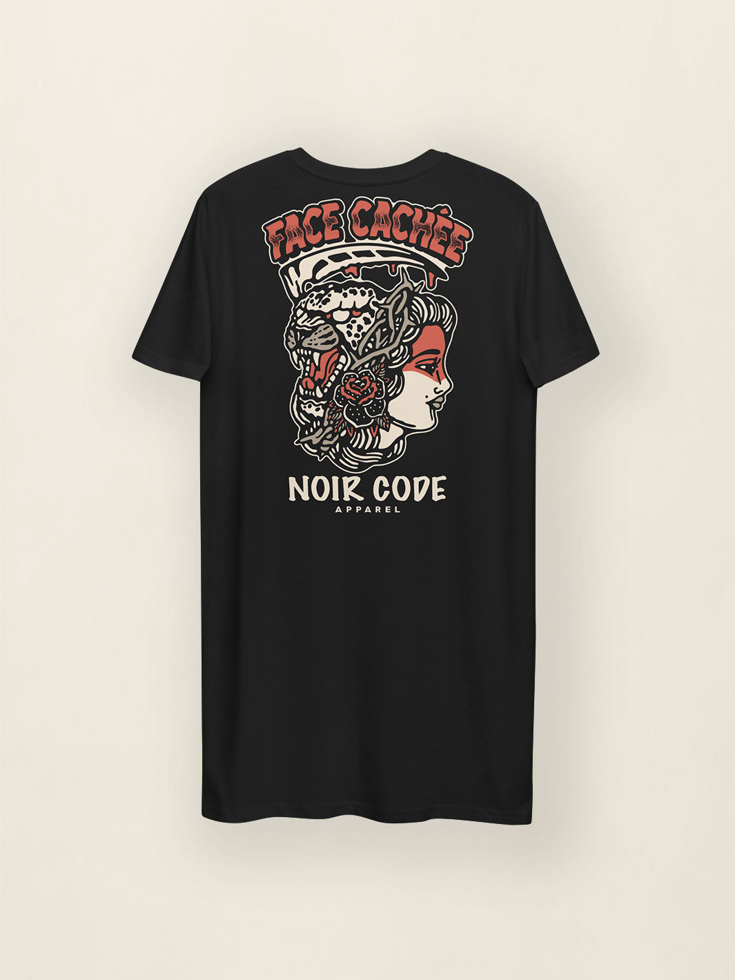 Robe Face Cachée - Noir Code Apparel