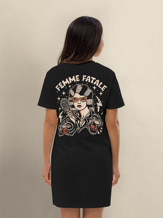 Robe Femme Fatale - Noir Code Apparel