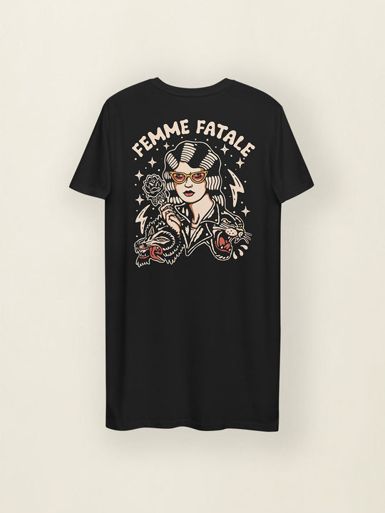Robe Femme Fatale - Noir Code Apparel