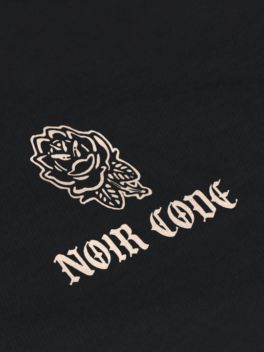 T-shirt Femme Fatale - Noir Code Apparel