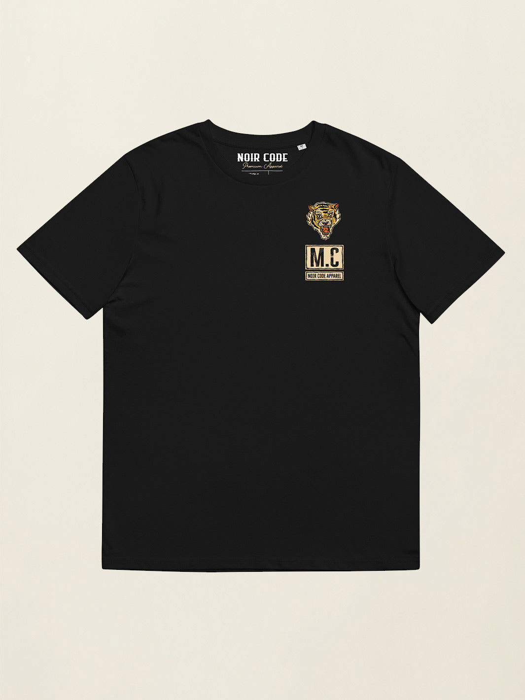 T-shirt Gang de Tigres - Noir Code Apparel