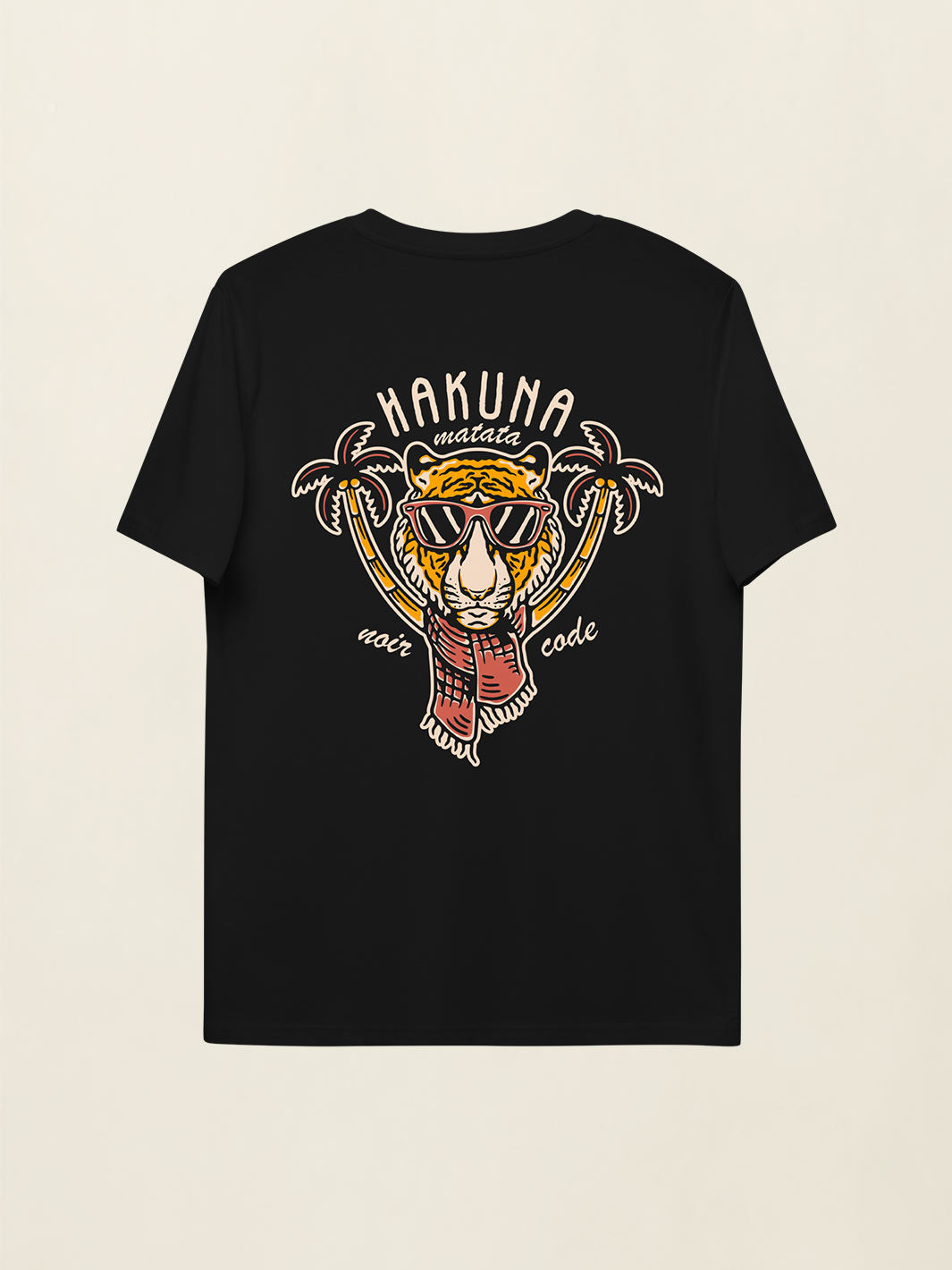 T-shirt Hakuna Matata - Noir Code Apparel