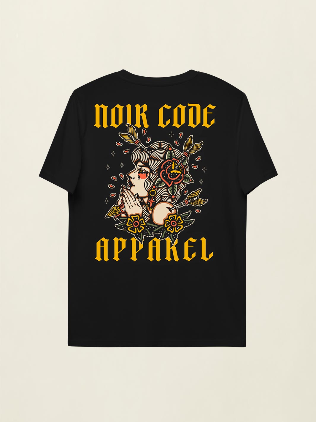 T-shirt Hope - Noir Code Apparel