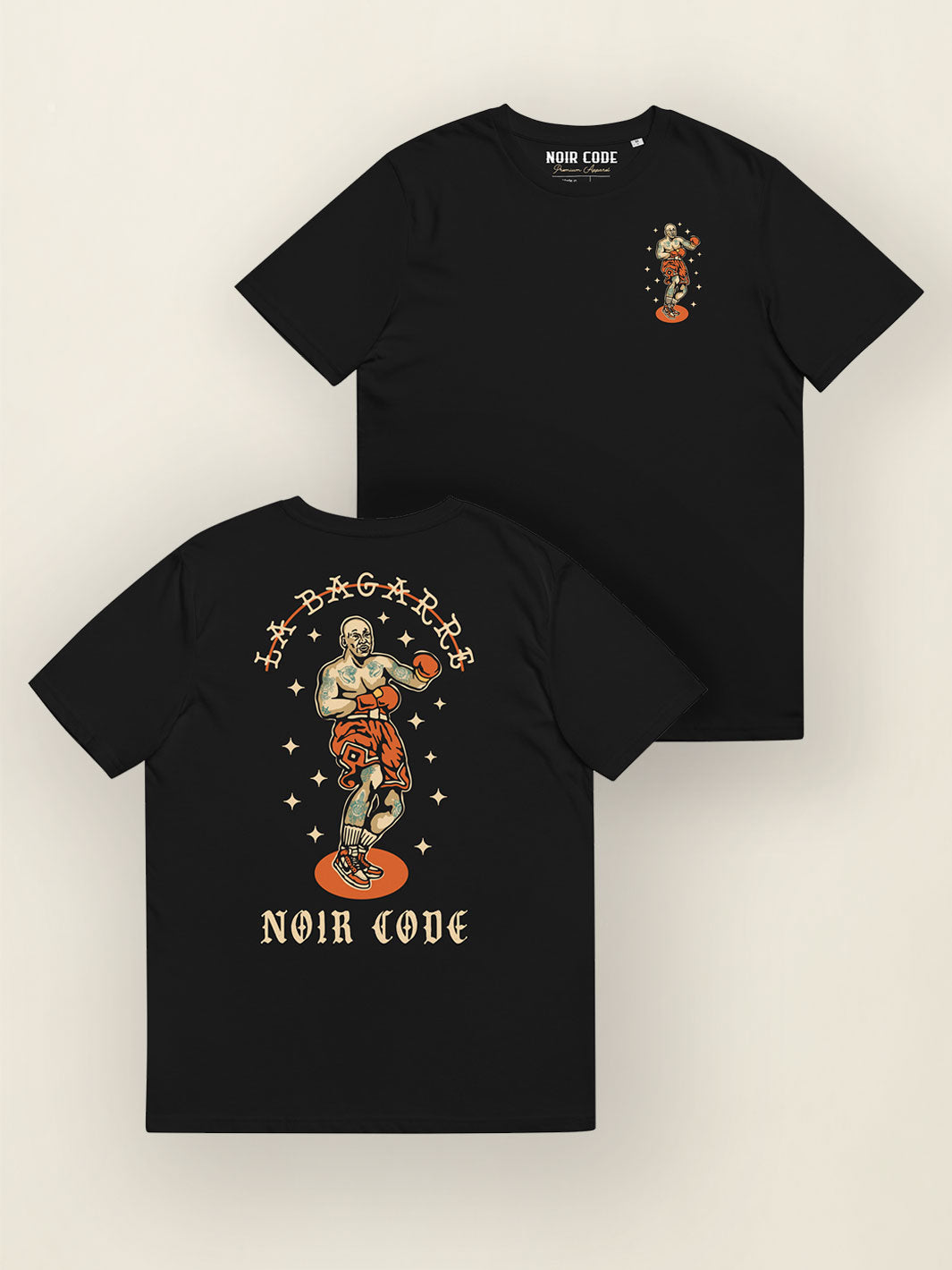 T-shirt La Bagarre - Noir Code Apparel