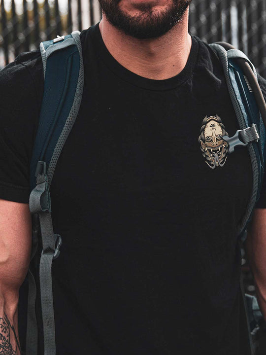 T-shirt Sheitan - Noir Code Apparel