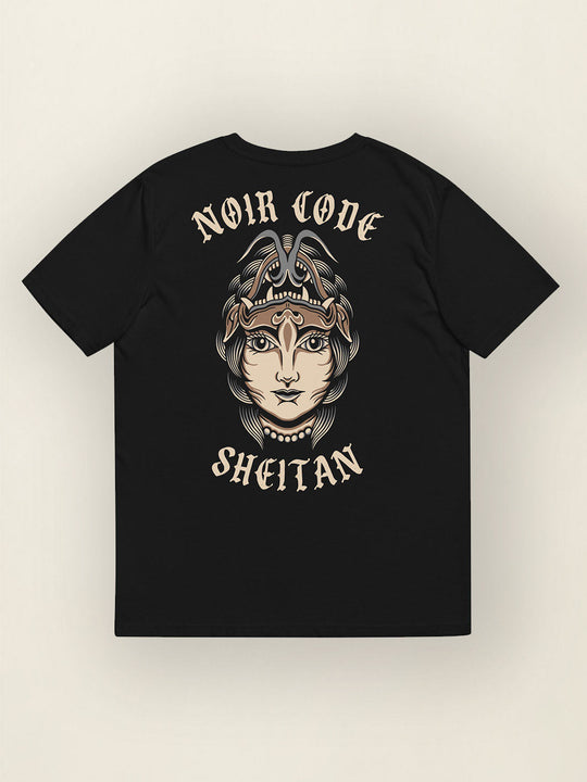 T-shirt Sheitan - Noir Code Apparel