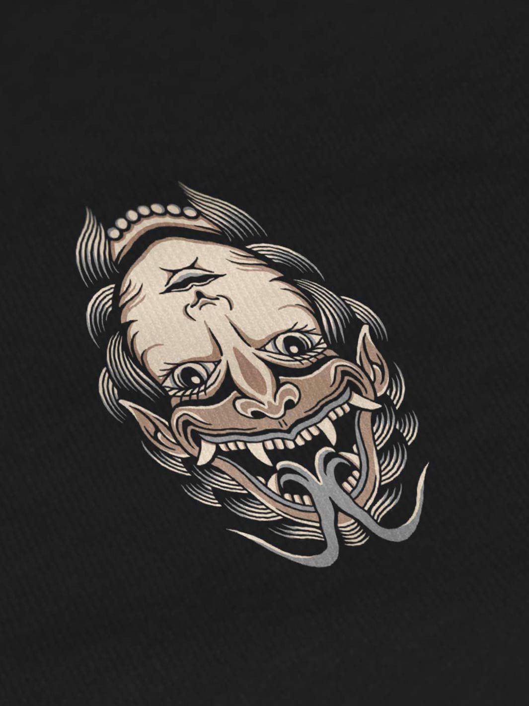 T-shirt Sheitan - Noir Code Apparel